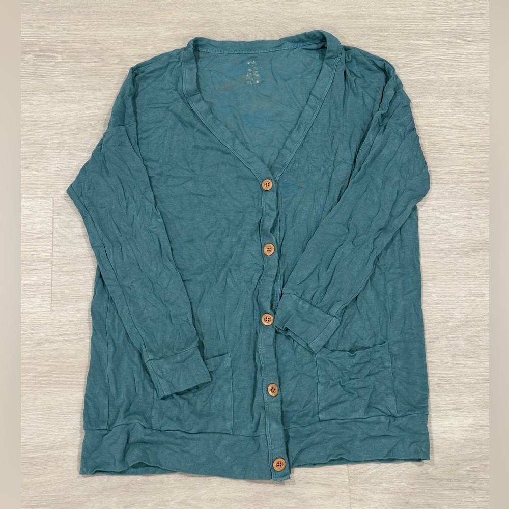Kyte Living Teal Cardigan